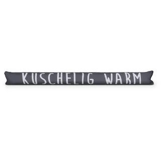 BestLivings Zugluftstopper Ø12 x 95 cm Anthrazit
