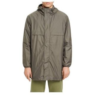 Esprit Wollmantel grün passform textil (1-tlg) grün L