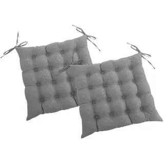 Wometo Stuhlkissen Prime 40 x 40 cm Grau