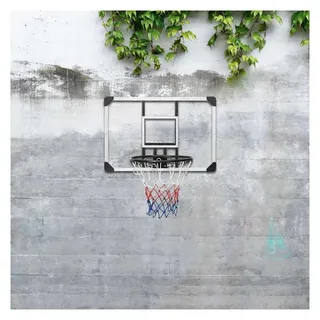 vidaXL Basketballkorb Transparent 71x45x2,5 cm Polycarbonat