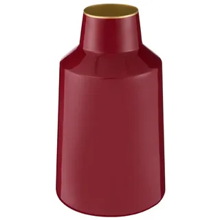 PiP Studio Dekovase Vase Metall Dark Red 24x29cm (Vasen) bunt|rot