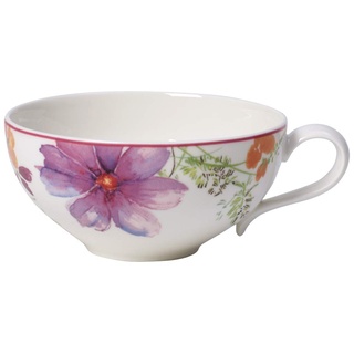 Villeroy und Boch Mariefleur Tea Basic Teetasse, 240 ml, Höhe: 5 cm, Premium Porzellan