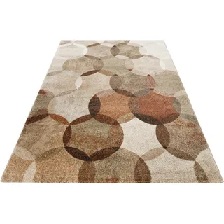 Esprit Modernina Kurzflorteppich 120 x 170 cm Braun