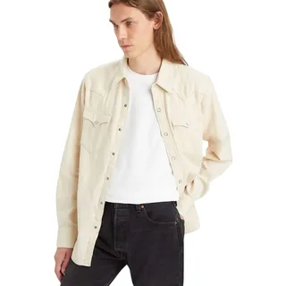 Levi's Jeanshemd Barstow Western in Creamweiß-XL