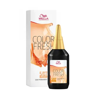 Wella Color Fresh 5/07 hellbraun natur-braun 75 ml