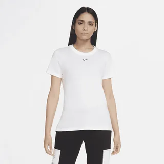Nike Sportswear Damen-T-Shirt - Weiß, L (EU 44-46)