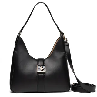U.S. Polo Assn. Margaret Schultertasche Polyurethan Black