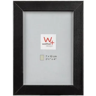 WALTHER+ DESIGN Peppers Bilderrahmen schwarz 7x10 cm 2er Set