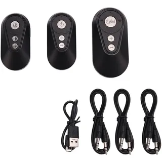 Puleuroy Bluetooth 5.4 Kabelloser Sender-Empfänger-Adapter LC3 Audio Auracast Bluetooth 5.4 Adapter für Kopfhörer TV Auto