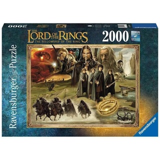 Ravensburger Puzzle »Puzzle 169276 Herr der Ringe: Die Gefährten 2000 Teile«, Puzzleteile
