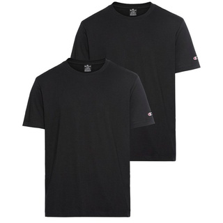 Champion T-Shirt Basic 2pack Crew-Neck (Packung, 2-tlg., 2) schwarz M (48)