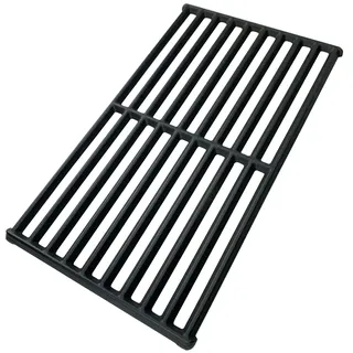 Grillfürst breiter Gusseisen Grillrost für Grillfürst Gasgrill Stationen der G-Serie (ab G210) - rechteckiges Grillgitter mit 11 mm starken Streben, Ersatz Grillrost im Format 41,6 x 24,1 cm