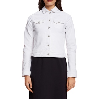 ESPRIT Damen 053EE1G309 Jacke, 100/WHITE, L - L