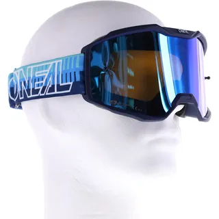 O'Neal B-10 STRIPED Goggle-Blau-One Size