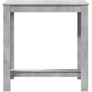 vidaXL Bartisch 102 x 50 x 103,5 cm Grau