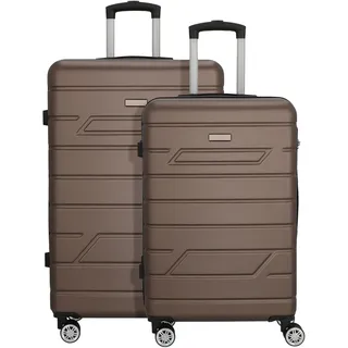 nowi Bergamo Koffer-Set 2-tlg. bronze