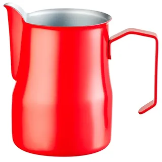 Stalgast Milchkännchen aus Edelstahl, emailliert, rot, 0,35 L