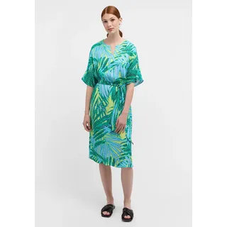 A-Linien-Kleid ETERNA "OVERSIZE FIT" Gr. 42, Normalgrößen, grün (lime) Damen Kleider Freizeitkleider