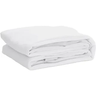 vidaXL Matratzenschoner Wasserdicht 200 x 220 cm Weiß