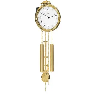 Hermle Wanduhr Pendeluhr Messing Schlag auf Glocke - Hermle Modell: 60991-000261