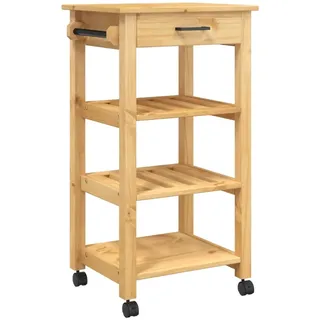 vidaXL Küchenwagen MONZA 48x40x90 cm Massivholz Kiefer Modell 10