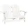 119,5 x 85,5 x 89,5 cm weiß