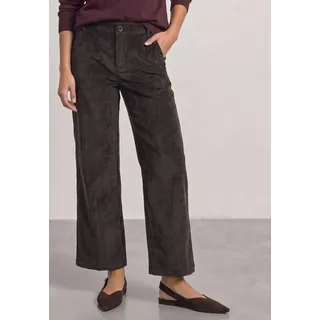 STREET ONE Cordhose Comfort Fit Braun 38