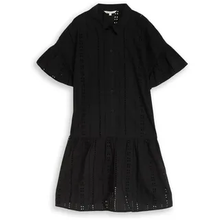 Tom Tailor Hemdblusenkleid Mini Schwarz XS