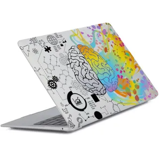 HLAAJJX Hülle für MacBook Neo 13 Zoll A18 Pro Chip 2026 Modell A3404 met 13" Retina Display & Touch ID,Ultradünne Hartschale Schutzhülle Snap Case für Mac Neo 13,Linke & Rechte Gehirn