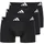 Trunk Boxershorts Schwarz Weiß L 3er Pack