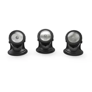 PONTEC Teich- und Gartenbeleuchtung, PondoStar LED warm Set 3