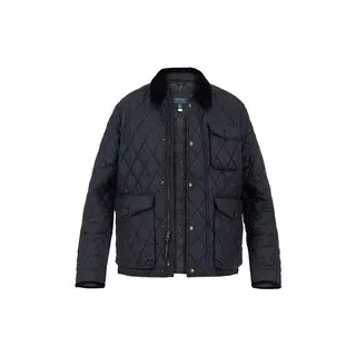 Polo Ralph Lauren Herren Steppjacke schwarz unifarben, schwarz, Herbst/Winter 2025/2026