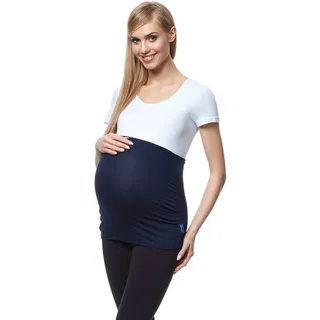 Be Mammy Taillenslip Damen Umstands-Bauchband 04 (1-St) blau XL