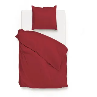 Face-2-Face ZO! HOME Bettwäsche Satinado 135 x 200 cm Spicy Red