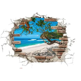 KOMAR Sticker Breakout 70 x 50 cm