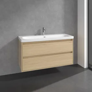Villeroy & Boch Waschtischunterschrank 2 Auszüge 117,2 x 59,6 x 43,9 cm Nordic Oak