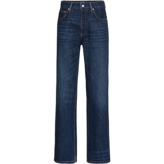 Gant 5-Pocket-Jeans Relaxed Straight Jeans blau 30