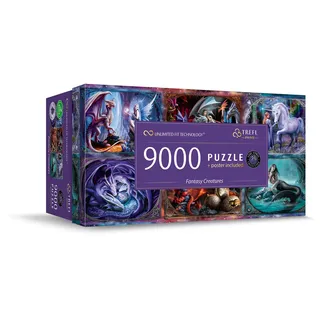 Trefl S.A. UFT Puzzle 9000- Fantasy Creatures"/ Anne Stokes with fee Mix 70%