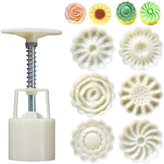 Monatskuchenform Stempel Blumen Keksform Mid-autumn Festival Backen Diy