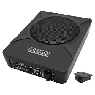 Hifonics VRX1000A Auto-Subwoofer aktiv Subwoofer mit Passiv Membran und Class-D Amp (Digital)