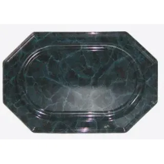 Servierplatte marmor 8eck 55x37cm 5er