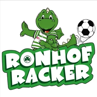 Greuther Fürth Wandtattoo Fußball SpVgg Greuther Fürth Ronhof Racker, Dinosaurier Drache, Wandbild selbstklebend, entfernbar grün 30 cm x 27 cm