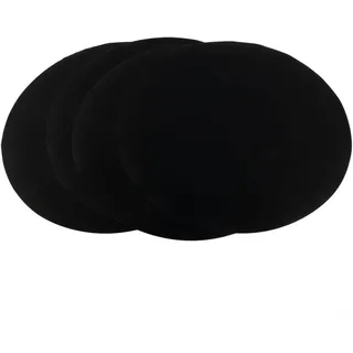 Runde und quadratische Grillmatten, 4 Stück, 40 cm, wiederverwendbar, antihaftbeschichtet, strapazierfähig, Grillmatten, Backen, Kochen, Bleche für Gasgrill (rund)