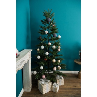 Wohnando Künstlicher Weihnachtsbaum Tannenbaum-Alternative für festliche Dekoration 210cm ca. 751 Äste grün