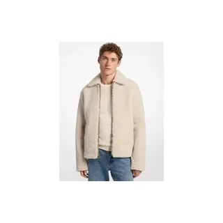 MK Hemdjacke aus Lammfell - Braun - Michael Kors - S