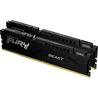 Kingston FURY Beast DDR5 6000MT/s 16GB Kit (2x8GB) CL30 Schwarz KF560C30BBEK2-16
