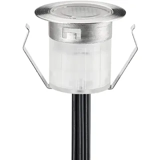 RGBWW 0.6W LED Terrassenbeleuchtung einbaustrahler rgb Bodeneinbauleuchten Ø31mm (4 in 1) Einbaustrahler LED DC12V Boden Licht IP67 Wasserdicht Bodenstrahler Außen Terrasse Garten