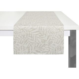 Tischläufer WIRTH "Gospic" Tischdecken Gr. B/L: 150 cm x 40 cm, 1 St., braun Tischläufer