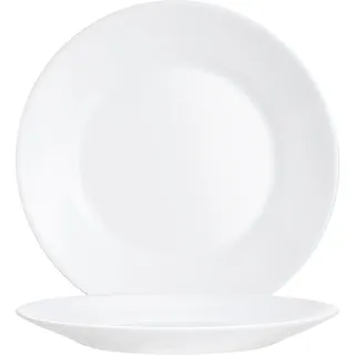 ARCOROC Restaurant White Teller flach 23,5cm * 6er