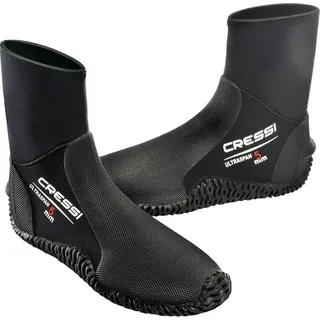 CRESSI Herren Tauch Fusslinge 100% Ultra Span Boots 5mm (no zip), schwarz